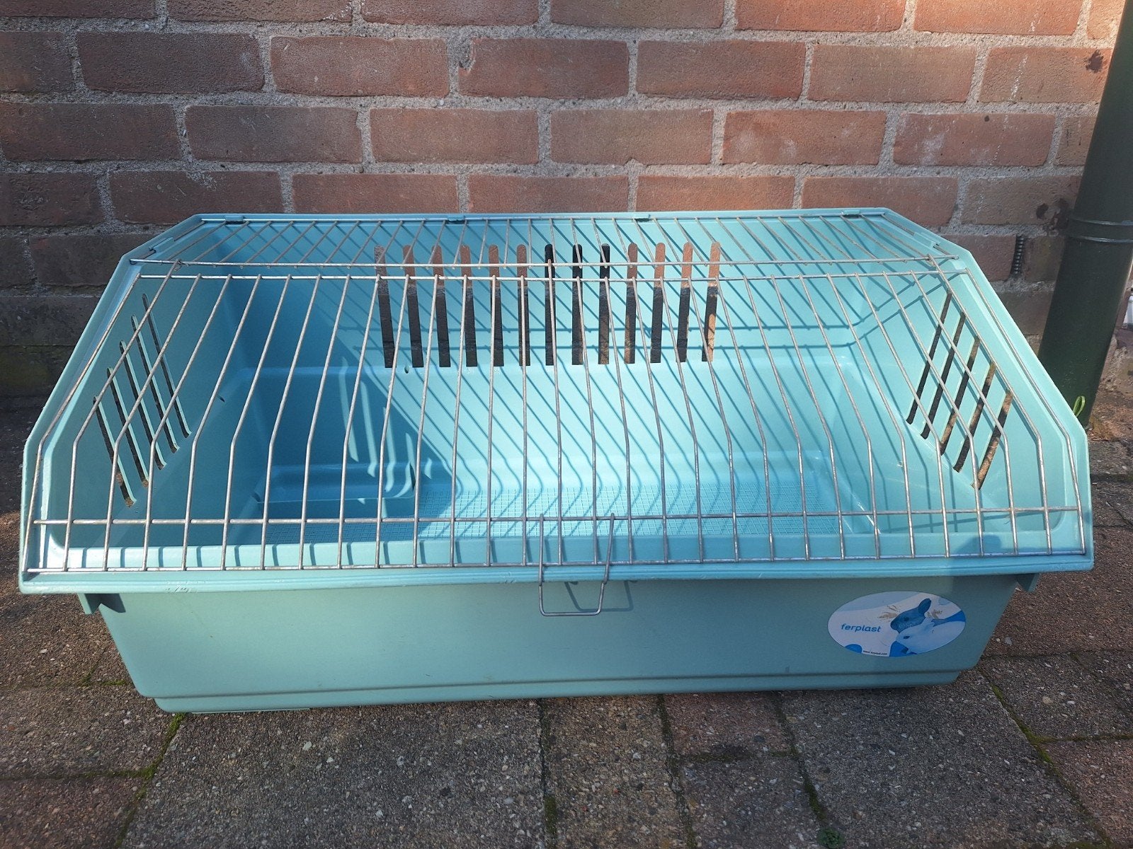 Zgan Ferplast kooi, Dieren en Toebehoren, Kooi, Chinchilla, Minder dan 75 cm, Zo goed als nieuw