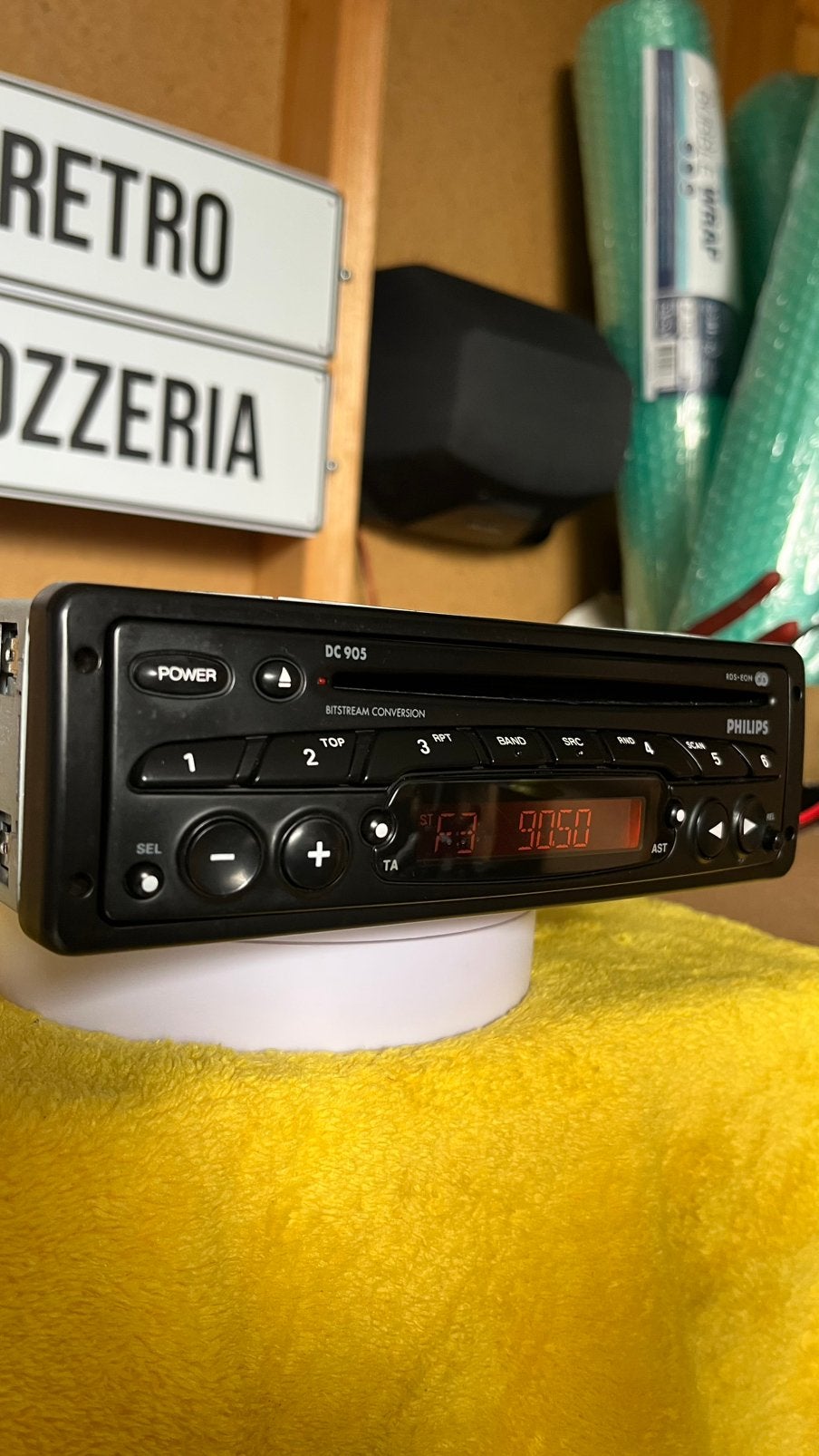 Philips autoradio cd speler, Ophalen of Verzenden, Gebruikt