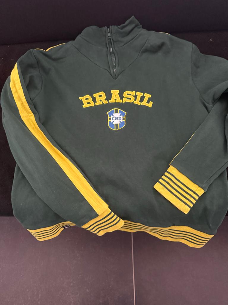 Sweater coolligan Brazilie, Ophalen of Verzenden, Zo goed als nieuw, Maat 56/58 (XL), Groen
