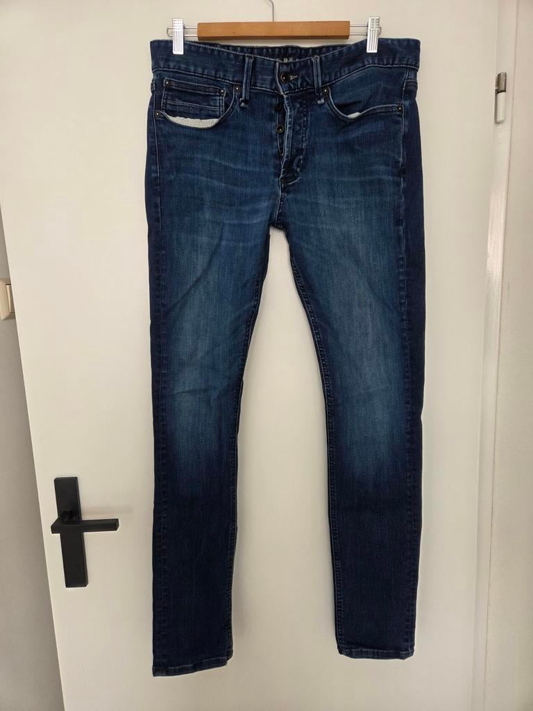 Denham Bolt jeans  maat W34 L34, Kleding | Heren, Spijkerbroeken en Jeans, Blauw, Denham Bolt, Ophalen of Verzenden, Zo goed als nieuw