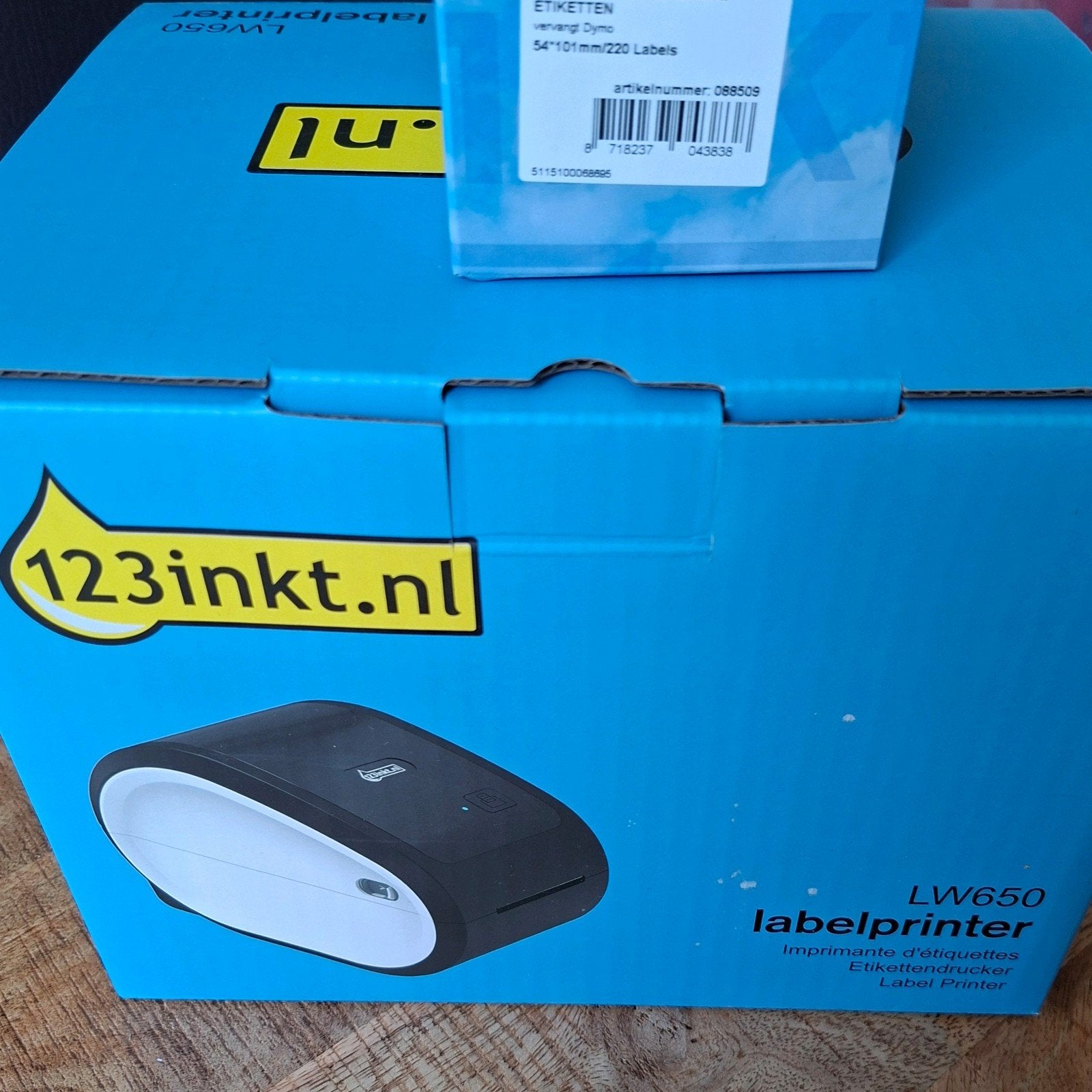 LW650 Labelprinter met doos etiketten - Nieuw in verpakking, Computers en Software, Labelprinters, Ophalen of Verzenden, Nieuw