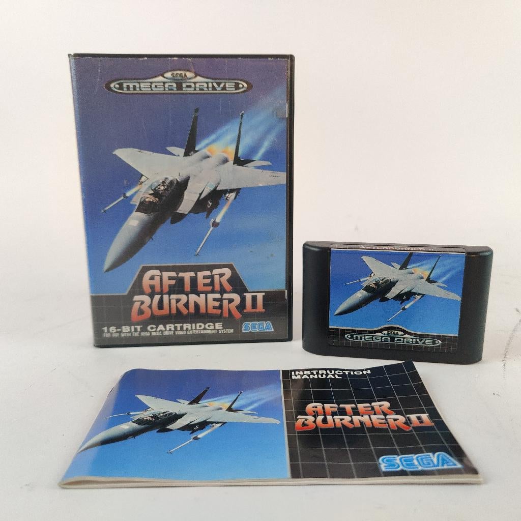 After Burner 2 Sega Compleet || Nu voor maar € 29.99, Gebruikt, Racen en Vliegen, Ophalen of Verzenden, Vanaf 3 jaar