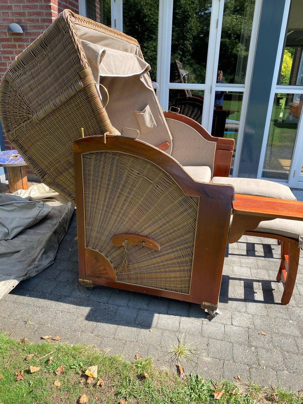 Strandstoel, Gebruikt, Loungeset, Stoel, Hout