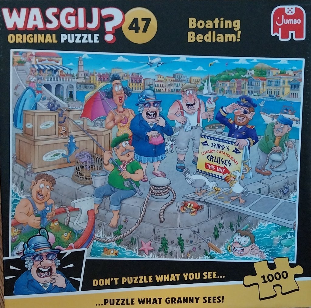 Diverse net gelegde Wasgij puzzles, Ophalen of Verzenden, 500 t/m 1500 stukjes, Zo goed als nieuw, Legpuzzel