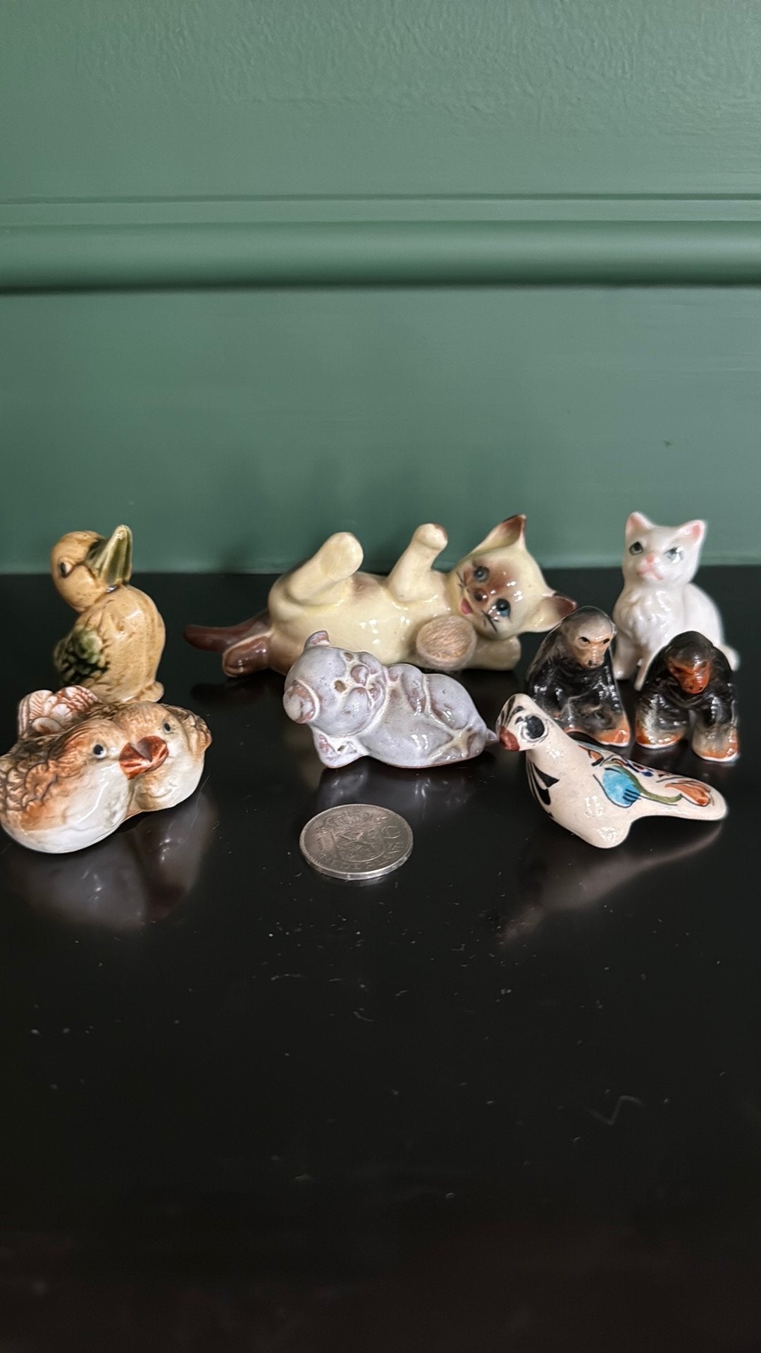 Vintage dieren beelden, Verzamelen, Beelden en Beeldjes, Ophalen of Verzenden, Dier