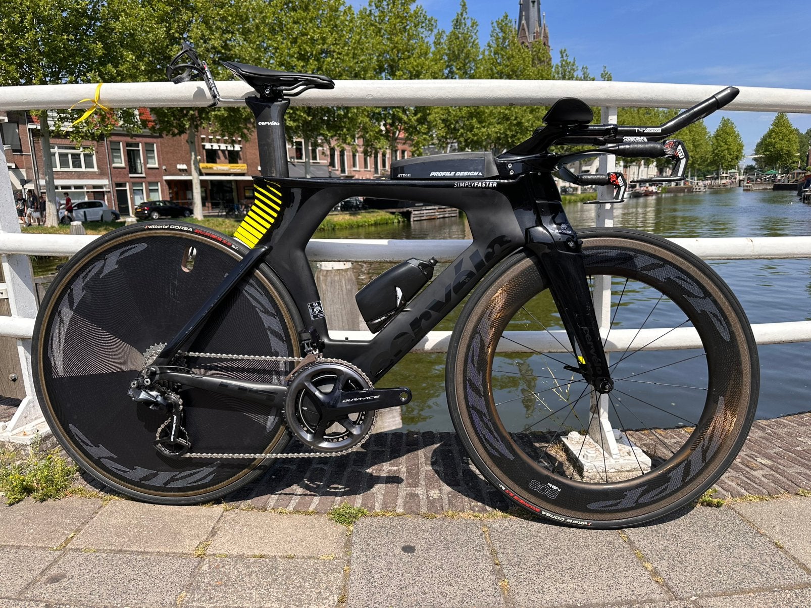 Cervelo P5 six, 28 inch, Gebruikt, Carbon, Meer dan 20 versnellingen