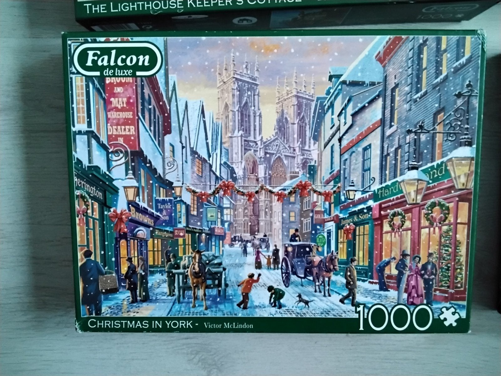 Veel falcon puzzels compleet 1000stukjes, Ophalen of Verzenden, 500 t/m 1500 stukjes, Zo goed als nieuw