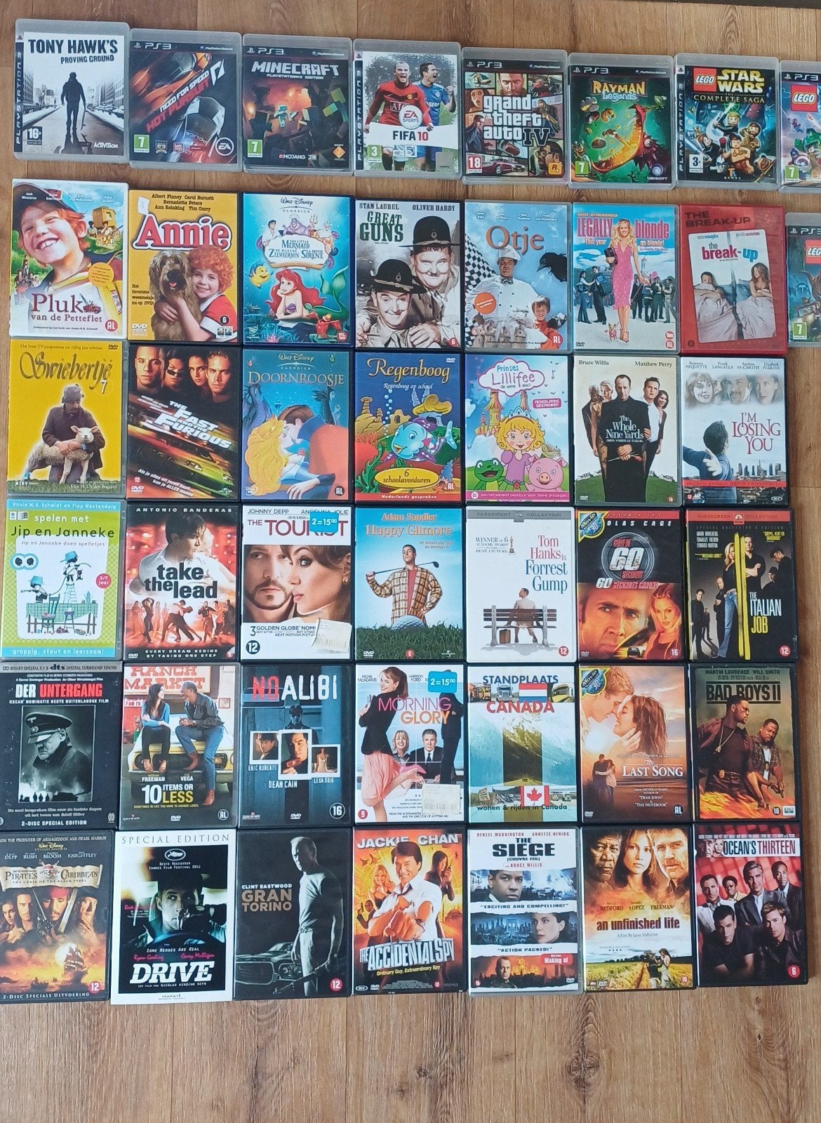 Diverse PS3 games en DVD's - Actie, Avontuur, Familie, Ophalen, Gebruikt, Overige genres