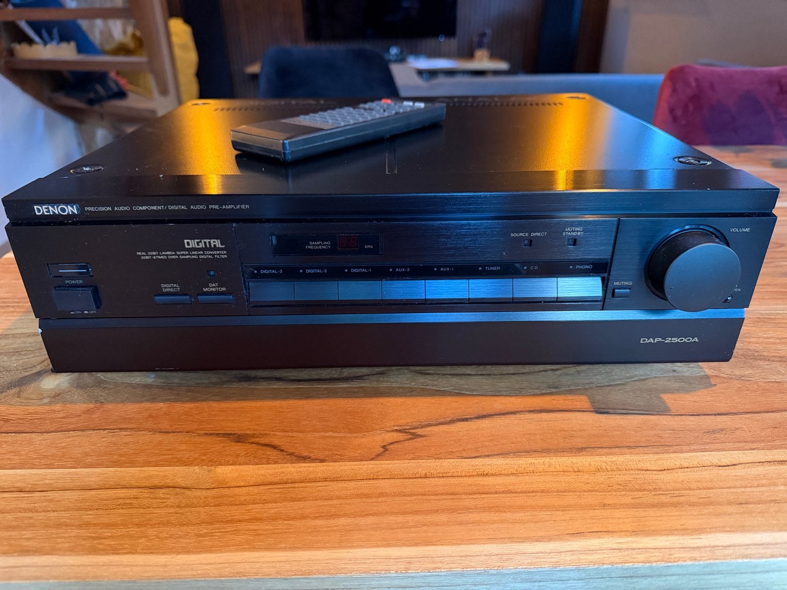 Denon DAP-2500A Digitale Audio Voorversterker met AB, Denon, Ophalen of Verzenden, Zo goed als nieuw, Minder dan 60 watt