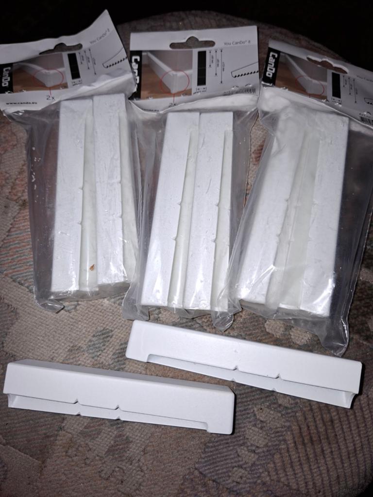 Cando plint hoeken 4x2 stuks Nieuw, Nieuw, Ophalen of Verzenden, Mdf, 200 tot 250 cm