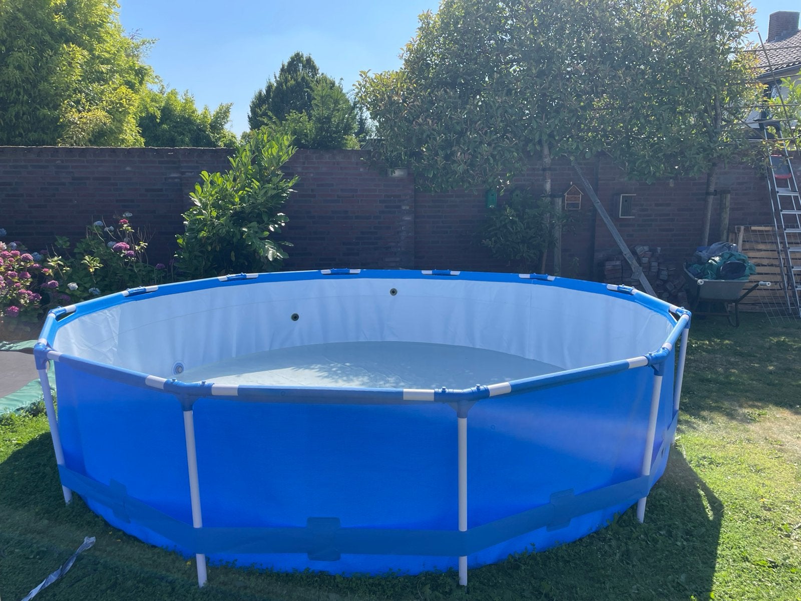 Opzet zwembad 3,66 m doorsnede, Tuin en Terras, Zwembaden, Ophalen, Minder dan 80 cm, Rond, 300 cm of meer