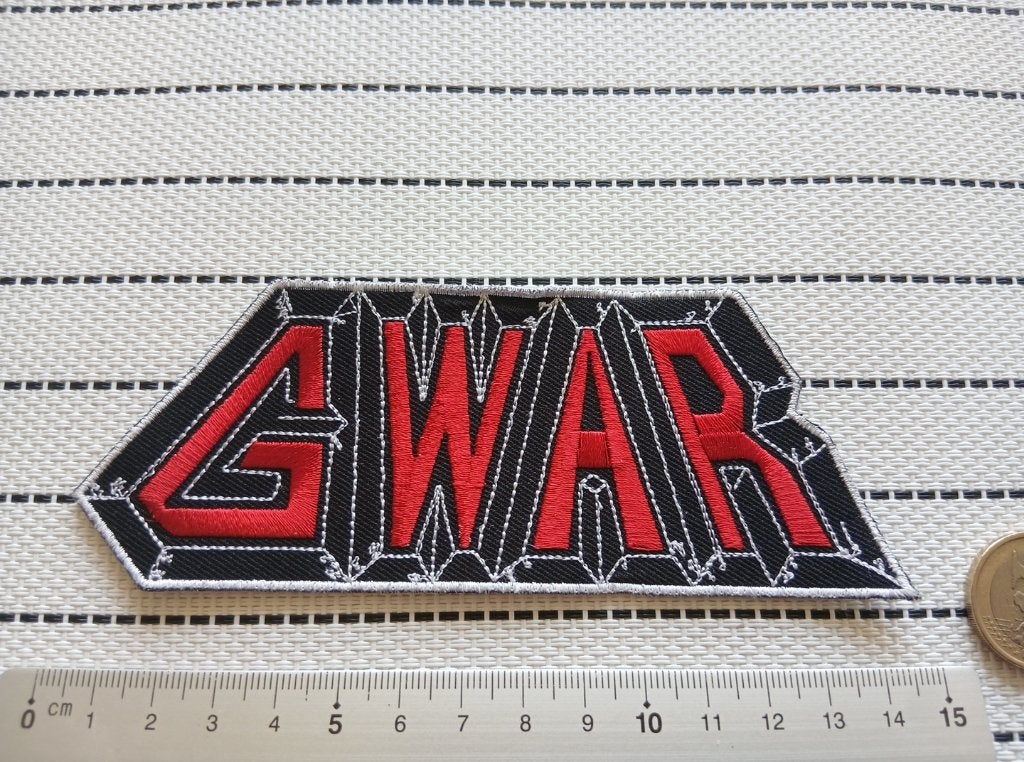 Gwar zeer mooie grote patch g7 metal  5 x 13.5 cm, Ophalen of Verzenden, Nieuw, Kleding