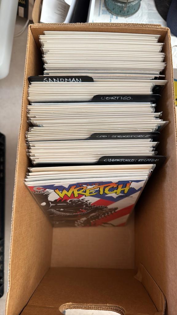 Opruiming, 2 *  smallbox circa 180 comics DC, Vertigo, Image, Boeken, Strips | Comics, Amerika, Diverse auteurs, Meerdere comics