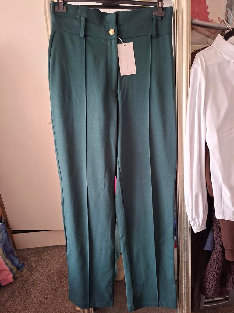 Prachtige pantalon;Melissa Oosterwolde (l)nieuw., Ophalen of Verzenden, Nieuw, Maat 38/40 (M), Lang