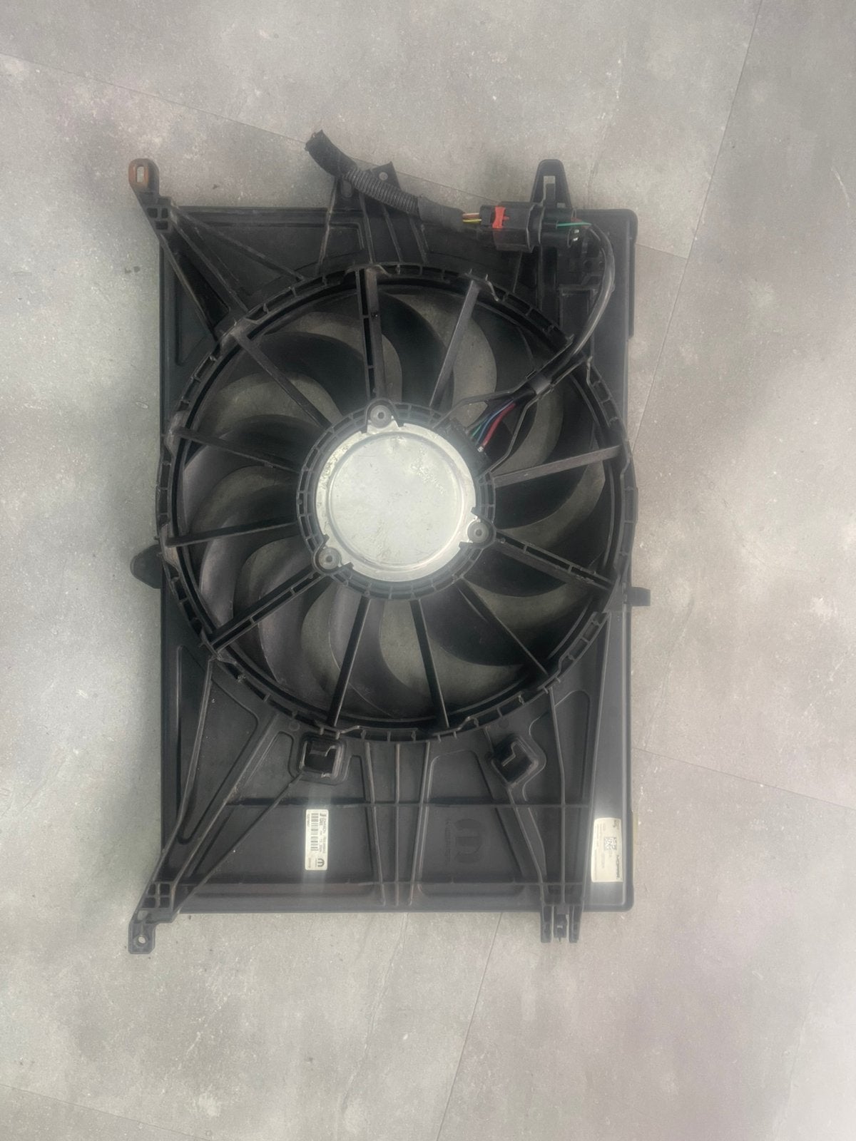 originele Mopar radiateurventilator compleet, Ophalen