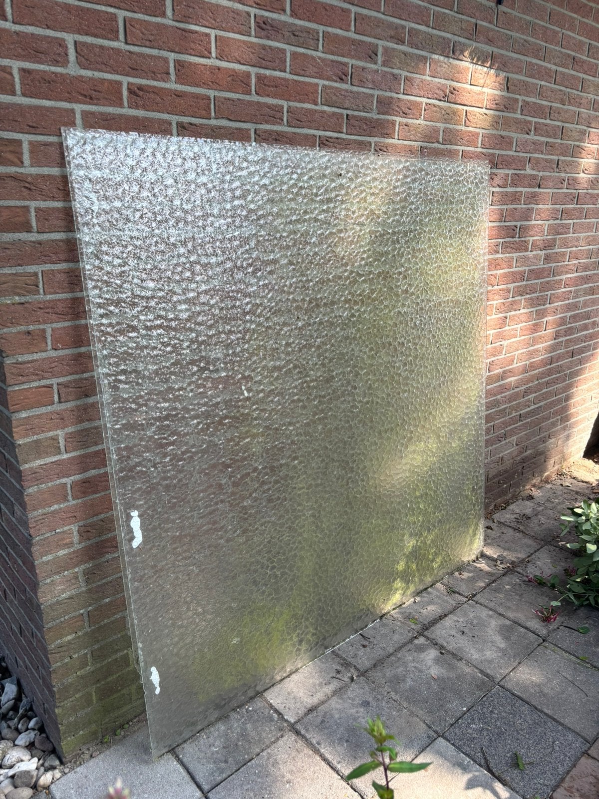 Gratis glazen platen, Ophalen, Gebruikt, 120 tot 160 cm, Glasplaat