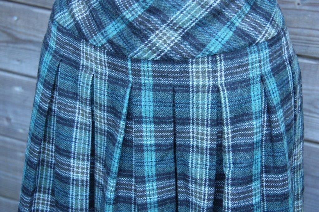 Rok groen ruit Open End mt 46 Winter Vaste prijs, Kleding | Dames, Ophalen of Verzenden, Zo goed als nieuw, Knielengte, Groen