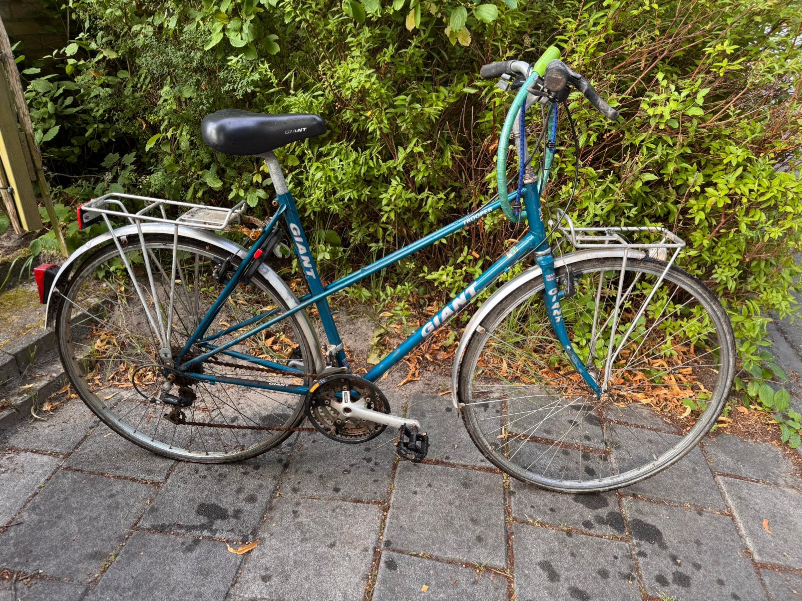 Giant Trooper – vintage damesfiets / trekkingfiets, Ophalen, Gebruikt, Minder dan 10 versnellingen, Giant