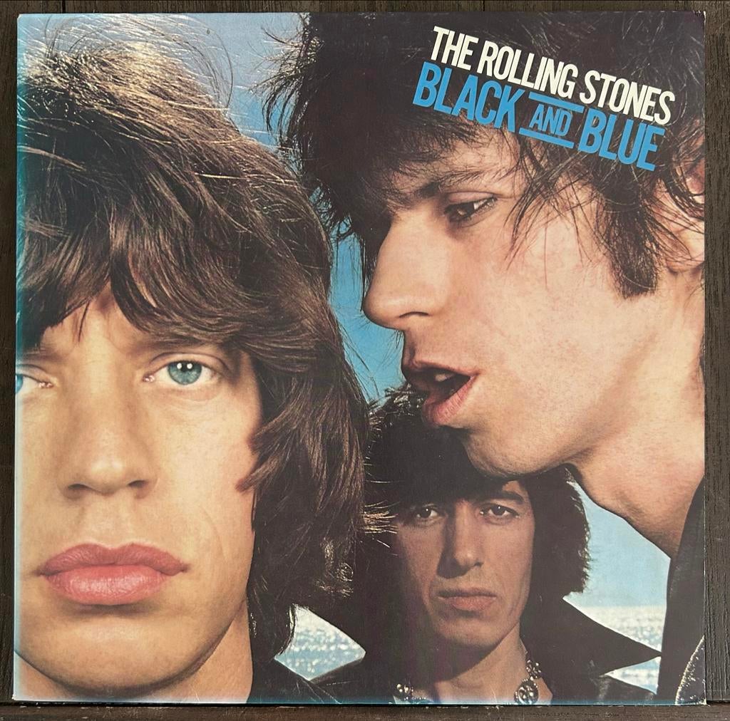 The Rolling Stones - Black and Blue LP (1976), Gebruikt, 1980 - 1989, Ophalen of Verzenden, 12 inch
