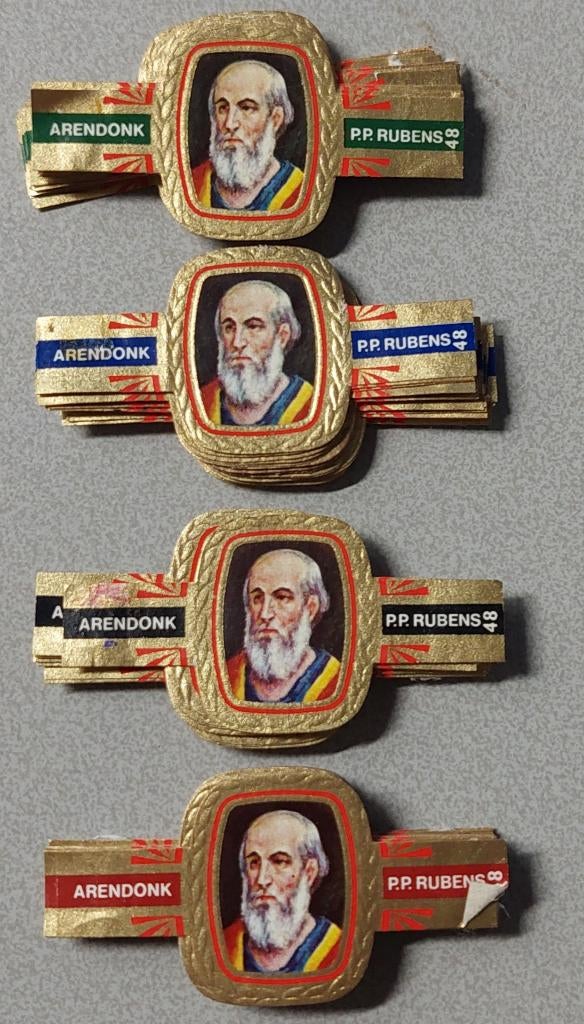 Sigarenbandjes, Ophalen of Verzenden, Gebruikt, Sigarenbandjes
