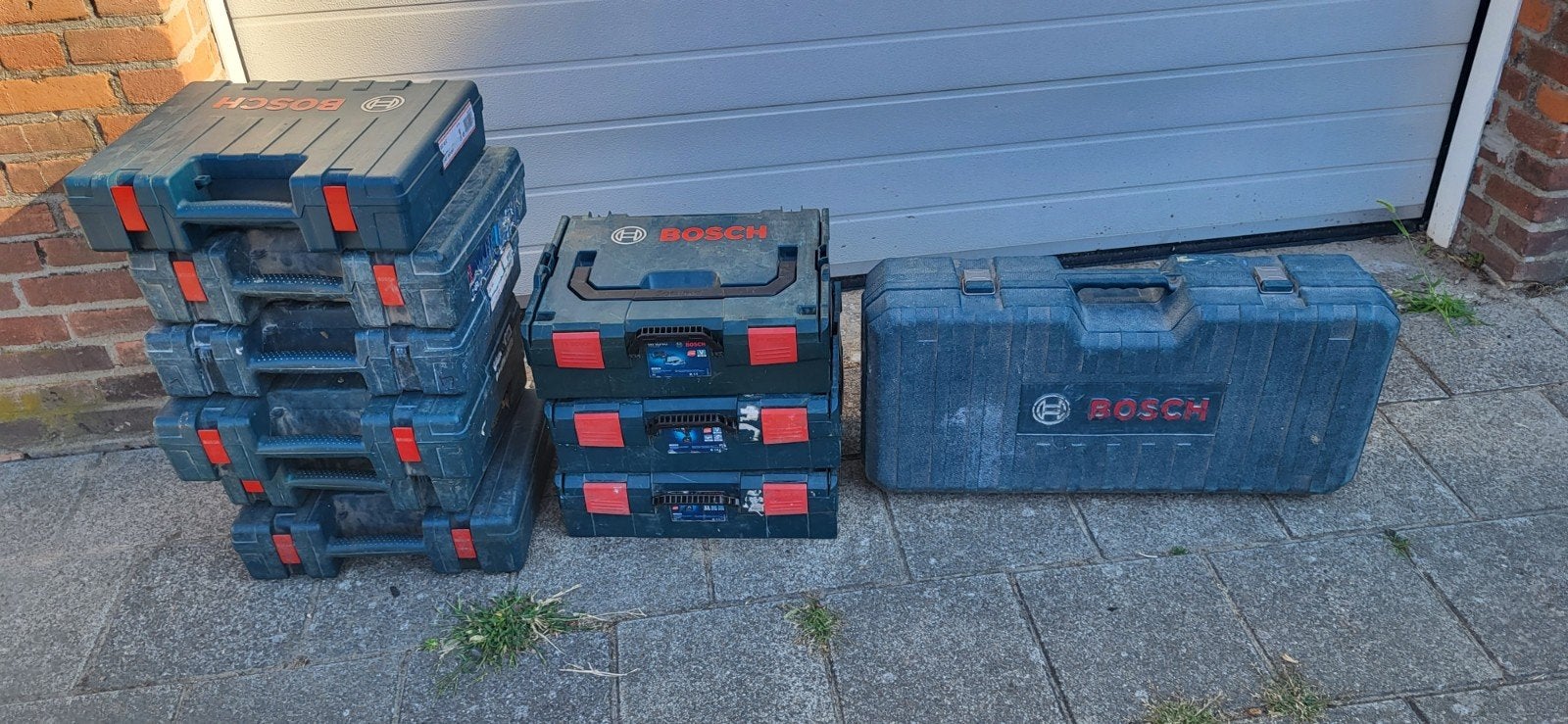 Bosch L-Boxx en koffers voor gereedschap, Doe-het-zelf en Verbouw, Ophalen, Gebruikt