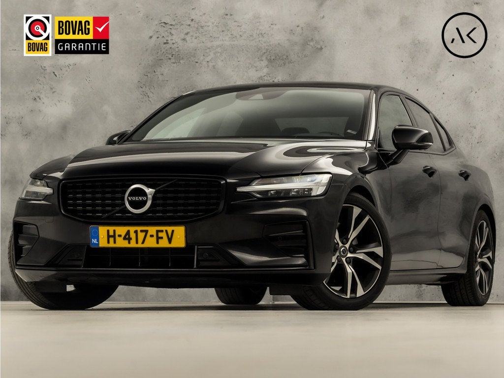 Volvo S60 2.0 T4 R-Design 190Pk Automaat (VIRTUAL COCKPIT, A, 12 maanden, 15 km/l, S60, Zwart