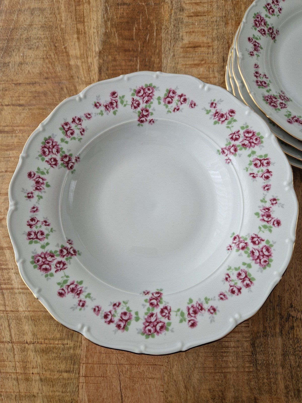 Boheems antiek porseleinen set van MZ Czechoslovaki, Antiek en Kunst, Ophalen of Verzenden