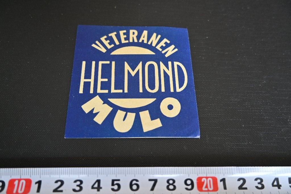sticker Vetranen HELMOND Mulo, Verzamelen, Stickers, Zo goed als nieuw, Ophalen