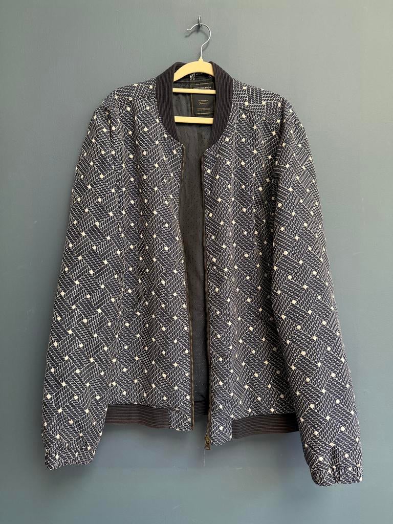 Scotch & Soda jas, Ophalen of Verzenden, Zo goed als nieuw, Maat 56/58 (XL), Blauw