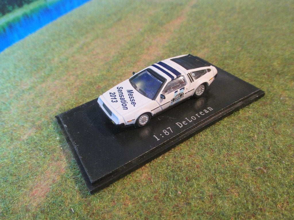 DMC DeLorean LK-81 - NPE Wit Messemodell, Ophalen of Verzenden, Nieuw, Auto