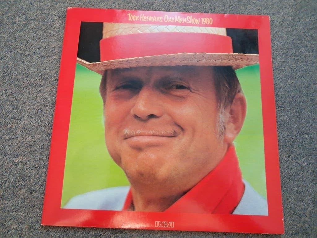 Toon Hermans One Man Show 1980 Dubbel LP, Ophalen, 1980 - 1989, Gebruikt, 12 inch