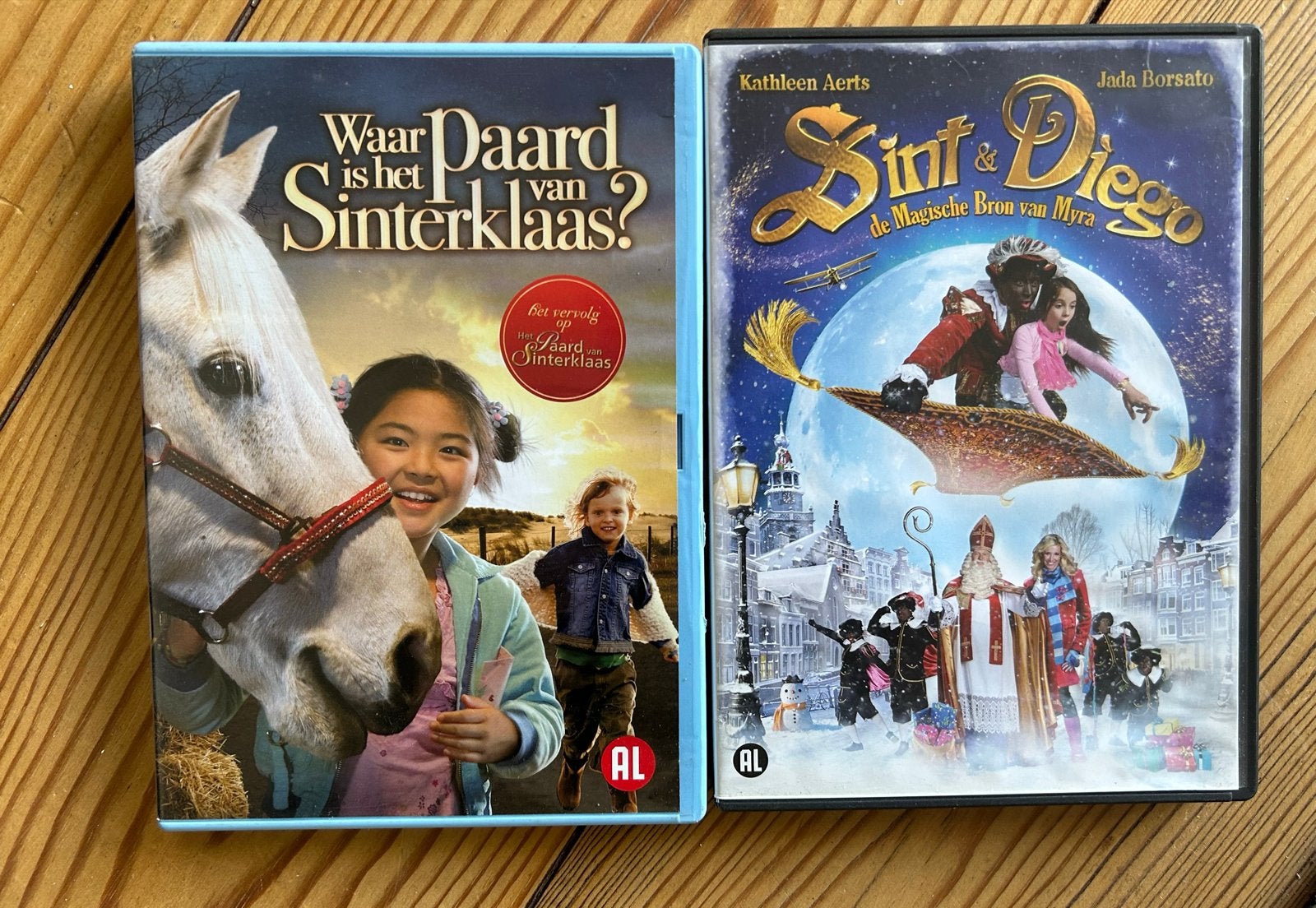 Waar is het Paard van Sinterklaas? & Sint & Diego DVD's, Alle leeftijden, Sinterklaas, Film, Gebruikt