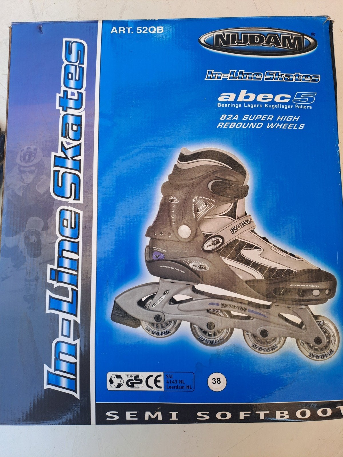 Skates te koop maat 38, Zo goed als nieuw, Inline skates 4 wielen, Ophalen, Overige merken