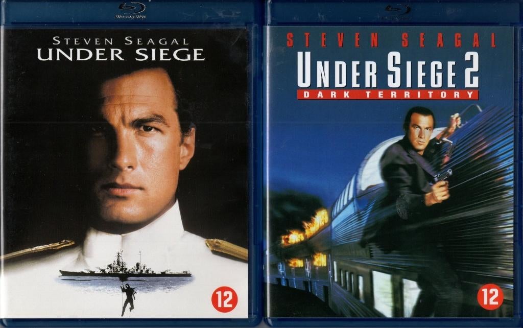 Under Siege + Under Siege 2 (Steven Seagal) - NL uitgaves, Verzenden, Actie, Info@warnerbros.com, Zo goed als nieuw