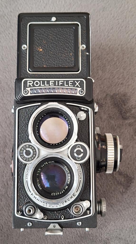 Rolleiflex Planar 3,5/75 mm, Ophalen of Verzenden, Gebruikt, Spiegelreflex, Overige Merken