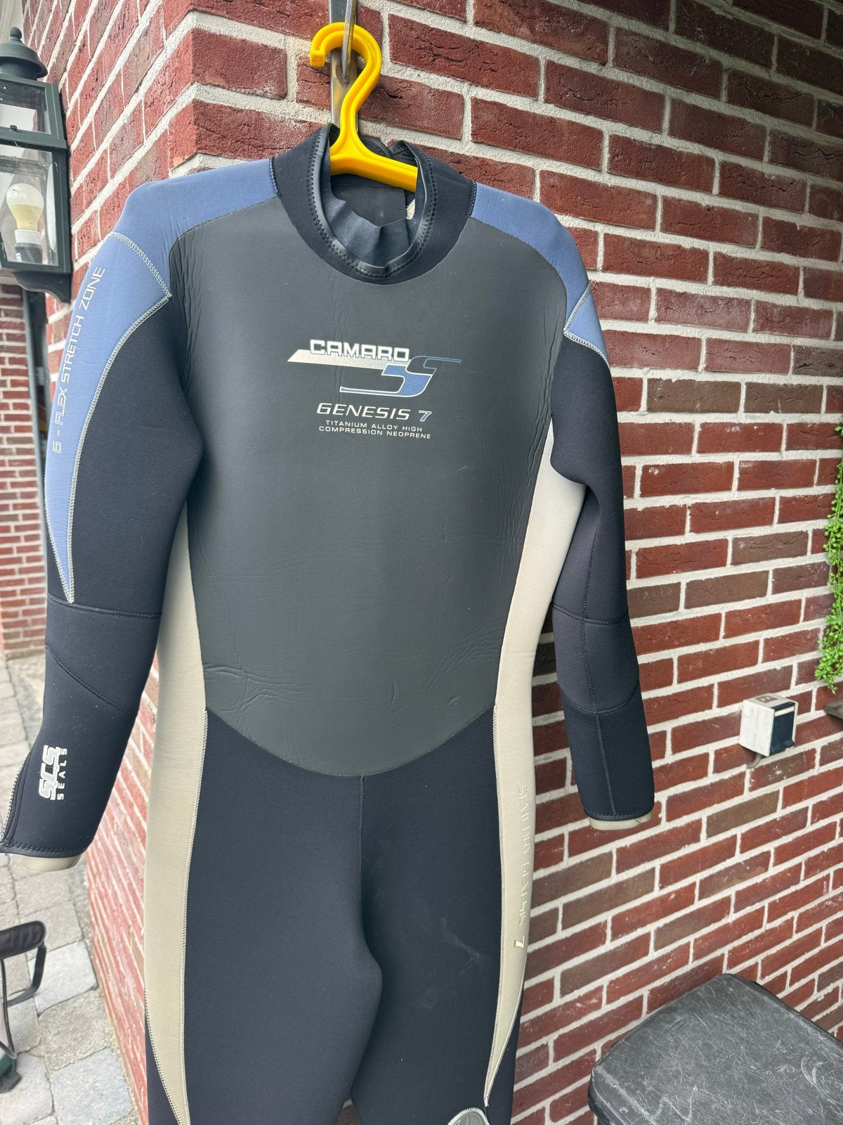 Camaro Genesis 7 Wetsuit - Semi Dry Neopreen XXXL/58, Ophalen of Verzenden, Gebruikt, Dame of Heer, Wetsuit
