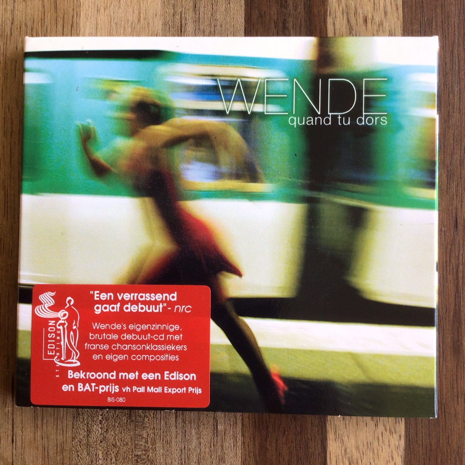 Wende - Quand tu dors, Cd's en Dvd's, Cd's | Pop, Ophalen of Verzenden, Zo goed als nieuw