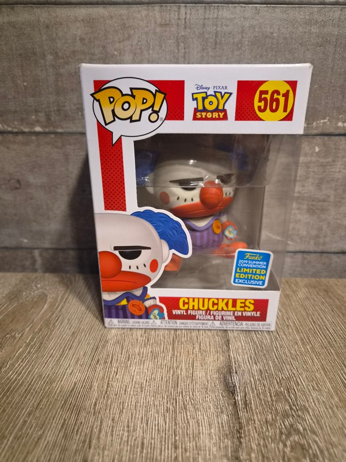 Funko Pop! Disney toy Story 561 Chuckles Limited Editio, Ophalen of Verzenden, Nieuw
