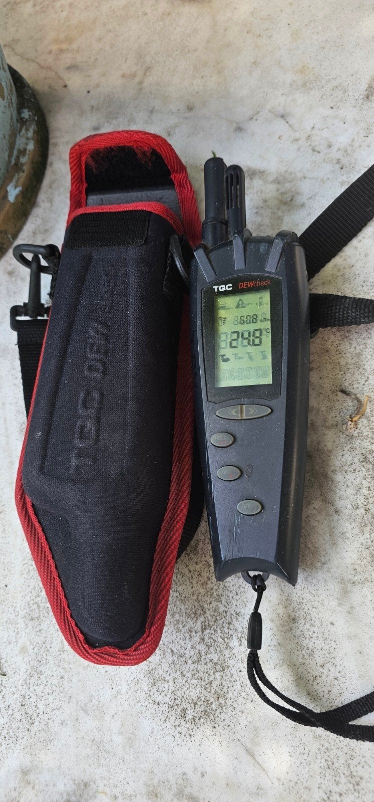 professionele luchtvochtigheidsmeter., Doe-het-zelf en Verbouw, Meetapparatuur, Ophalen of Verzenden