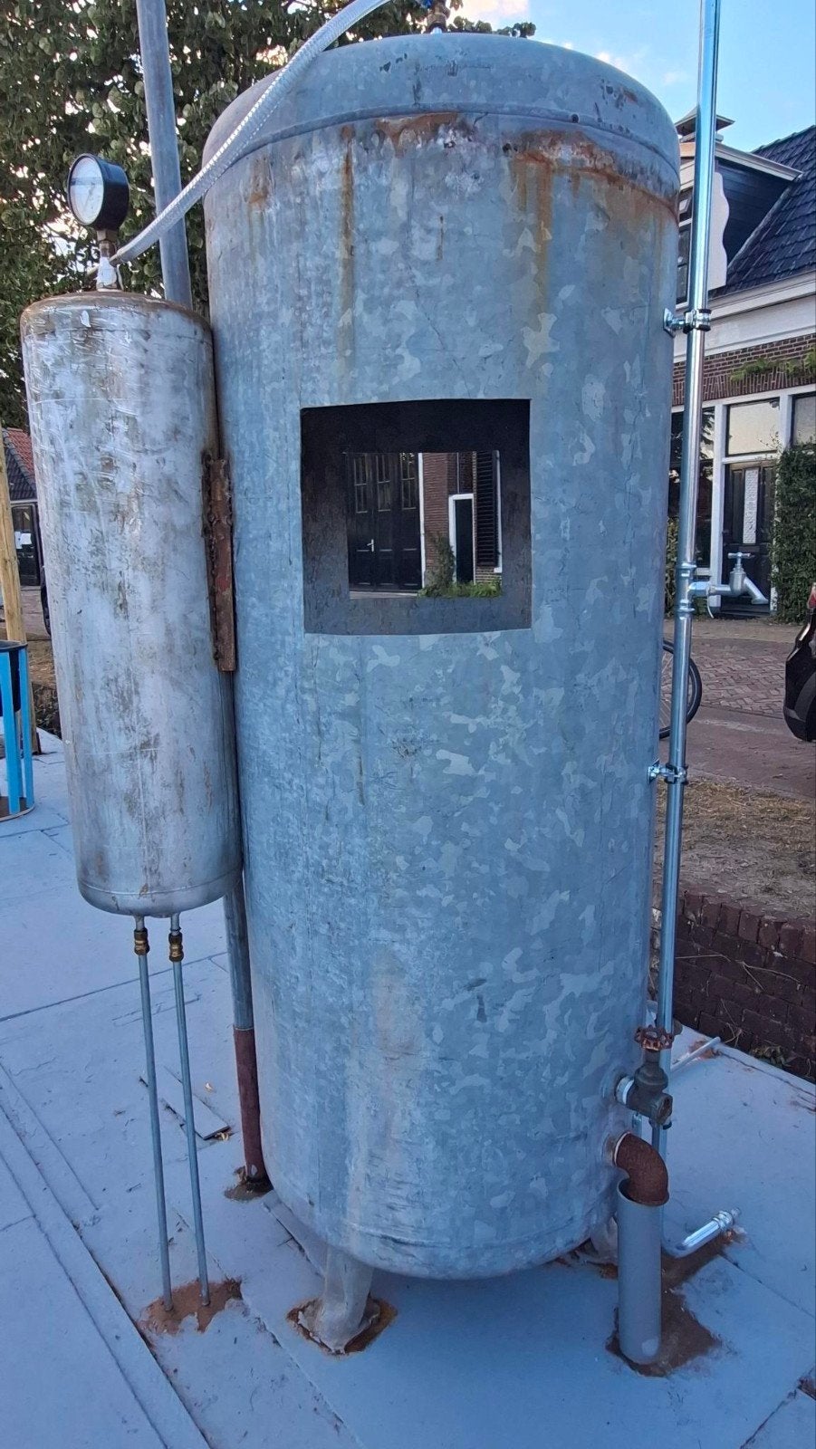 Vaten te koop voor vuur/rookton, 20 tot 100 liter, Ophalen, Boiler, 3 t/m 5 jaar oud