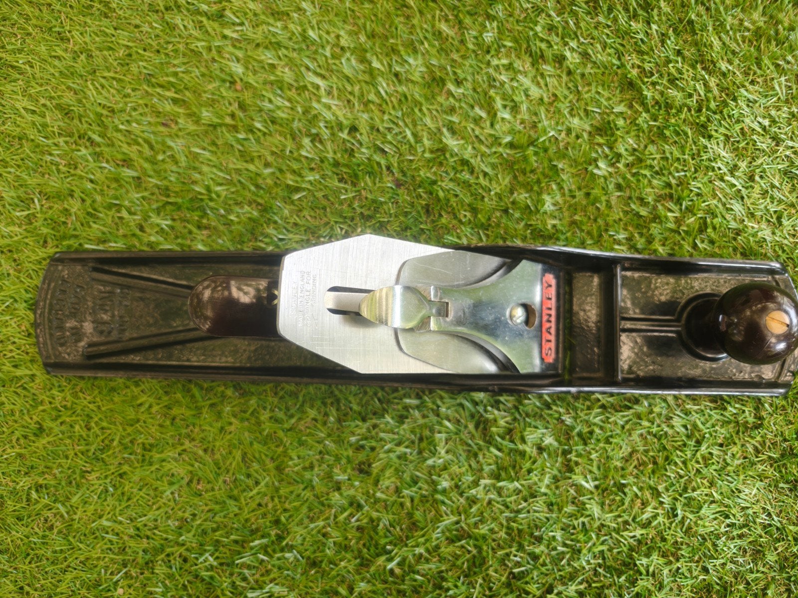 Stanley Bailey No. 6 Made in England  geribbelde zool ZGAN, Ophalen of Verzenden, Zo goed als nieuw