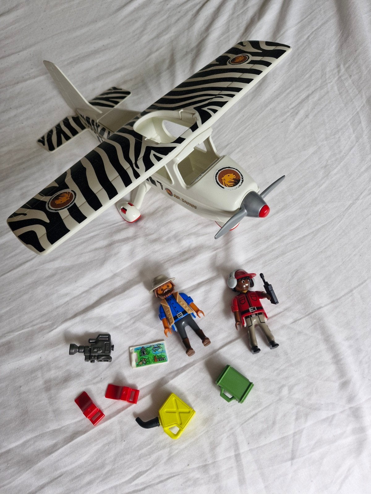 playmobil safari vliegtuig set 6938, Kinderen en Baby's, Speelgoed | Playmobil, Wild life, Complete set, Voertuig, Ophalen of Verzenden