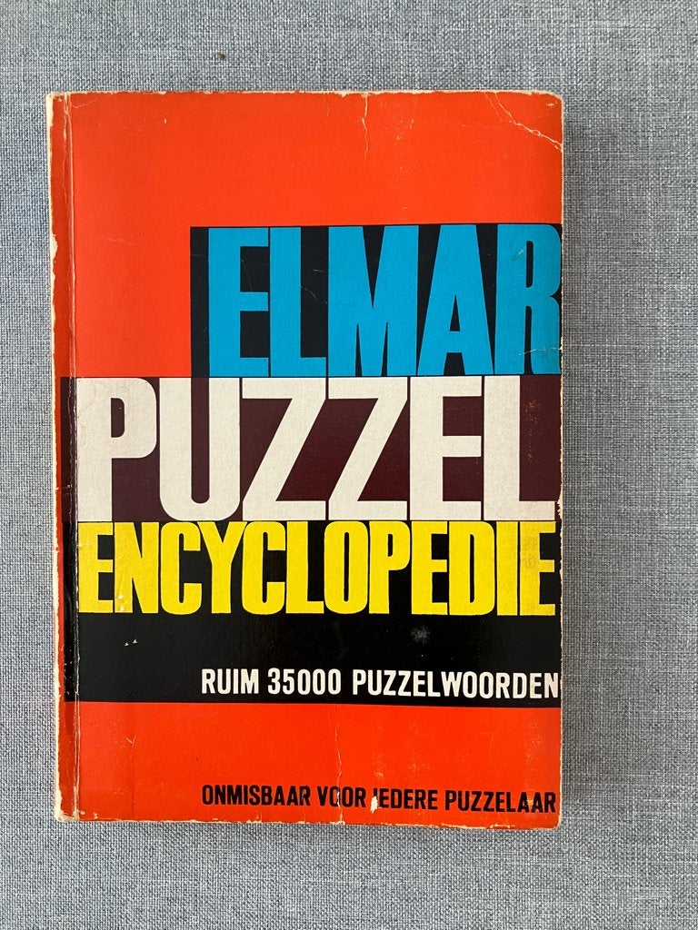 Elmar Puzzel Encyclopedie , Hobby en Vrije tijd, Ophalen of Verzenden, Minder dan 500 stukjes, Gebruikt, Puzzelboek