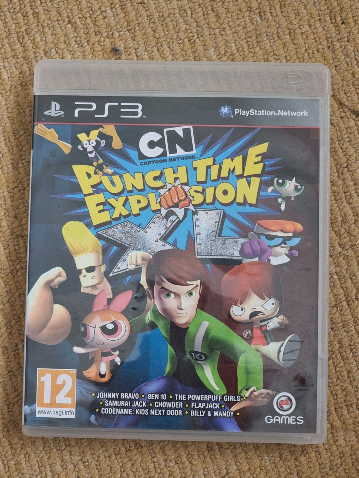 Punch Time Explosion XL CIB voor PS3, Spelcomputers en Games, 1 speler, Ophalen, Zo goed als nieuw, Vanaf 3 jaar