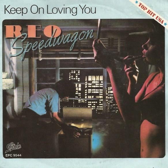 REO Speedwagon - Keep on Loving You (Single), Fotohoes, Ophalen of Verzenden, Gebruikt, Rock en Metal