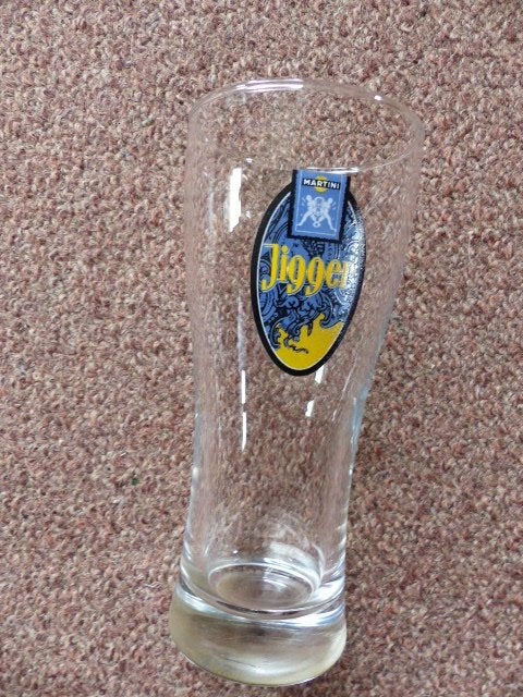 martini jigger glas, Ophalen of Verzenden, Zo goed als nieuw, Overige typen
