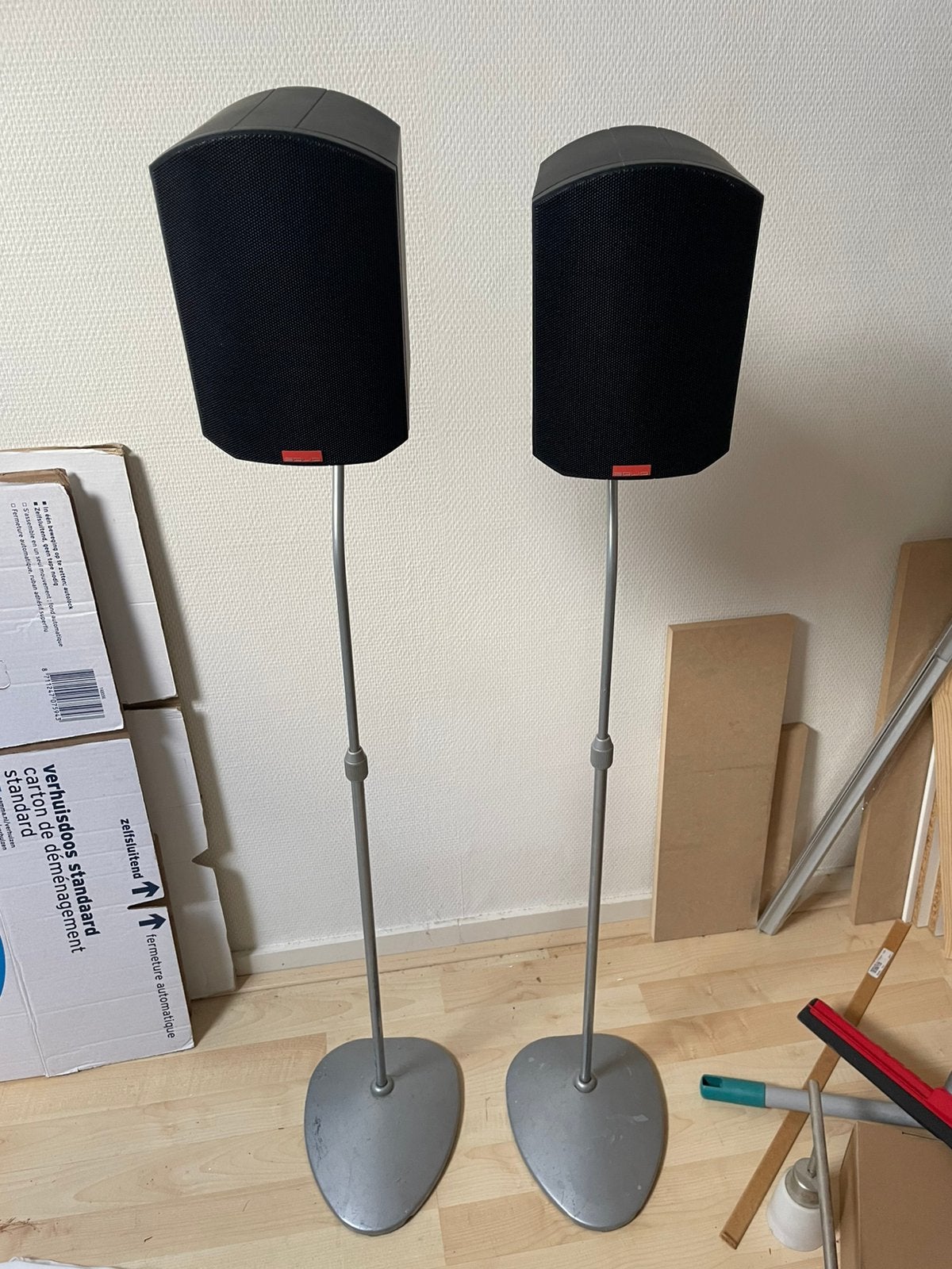 2 Bowers & Wilkins Rock Solid Sounds 75Watt luidsprekers, Audio, Tv en Foto, Luidsprekers, Ophalen, Gebruikt, 60 tot 120 watt