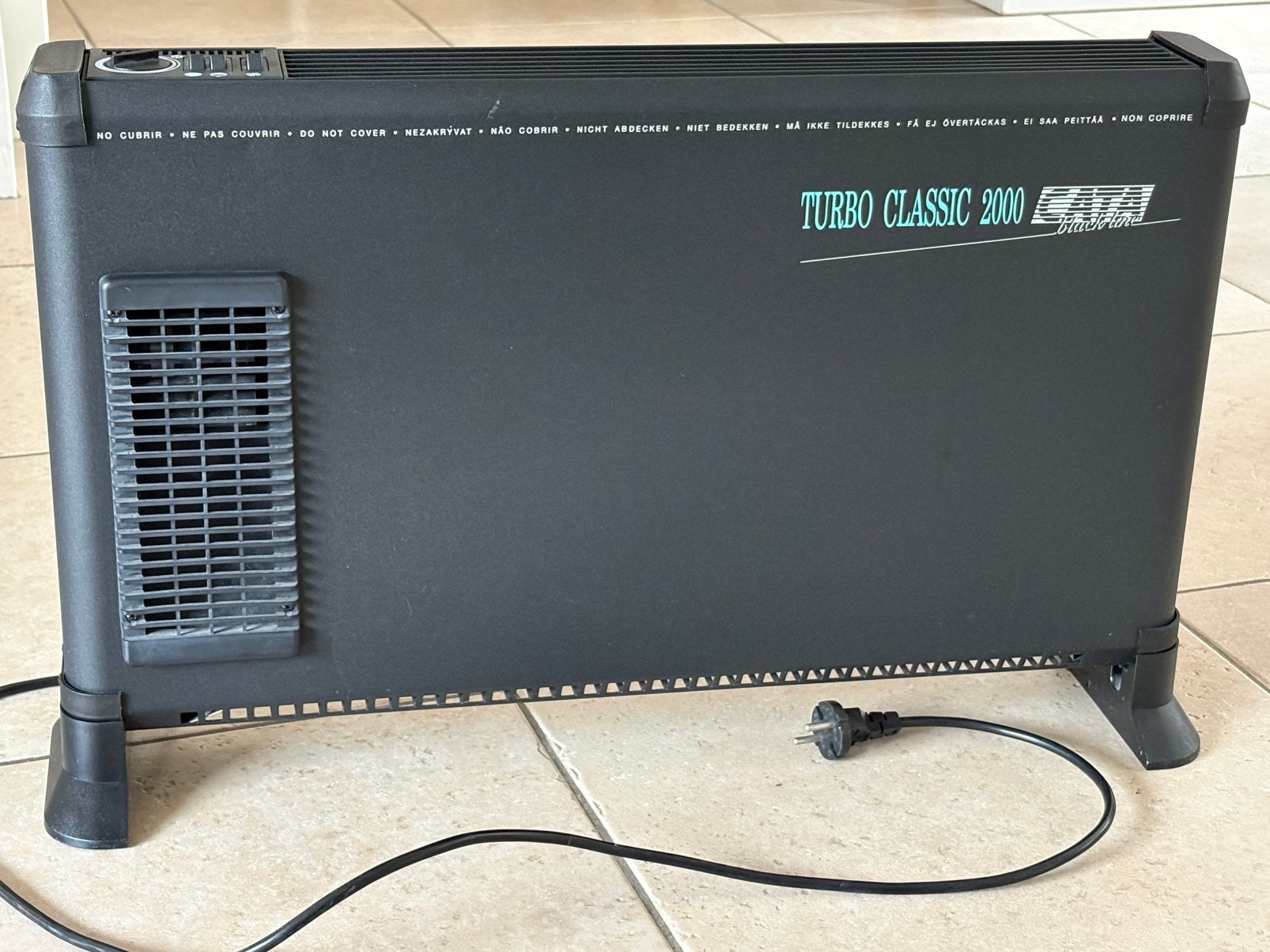 Elektrische convector kachel, Huis en Inrichting, Overige soorten, Elektrisch, Ophalen of Verzenden, Zo goed als nieuw