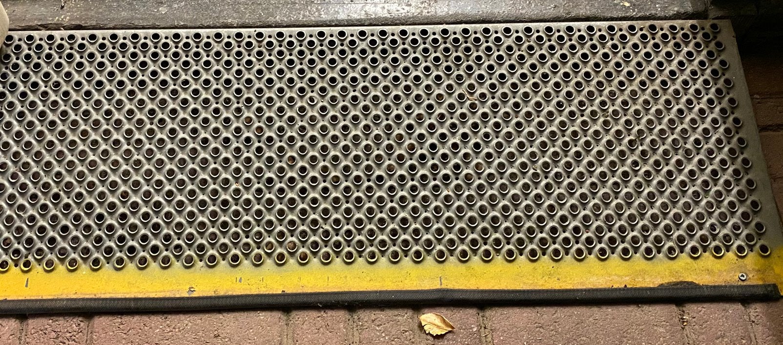 Gegalvaniseerde oprijplaat drempelhulp, Ophalen, Gebruikt