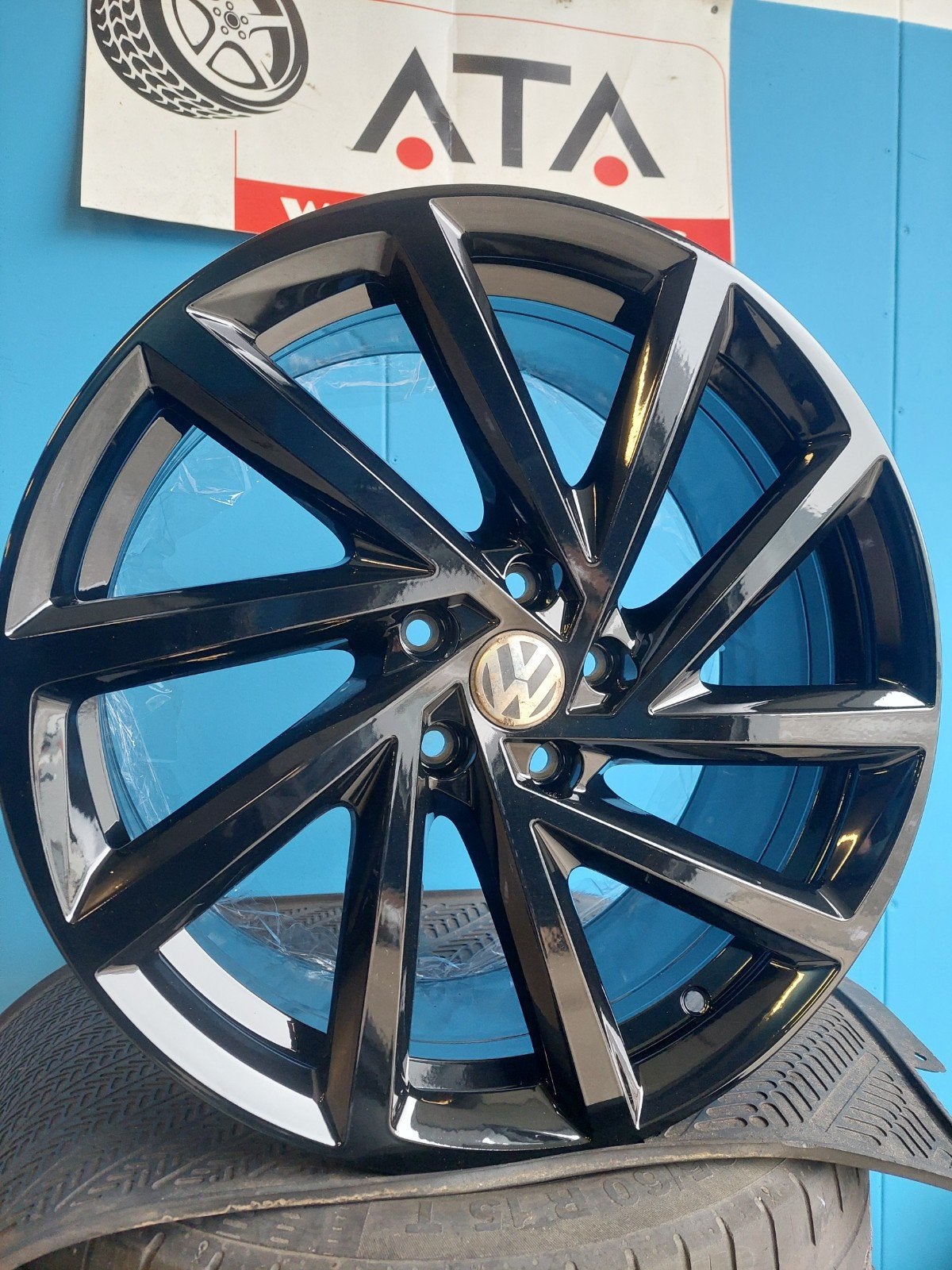 19 inch Volkswagen Golf R GTI Spielberg velgen Origineel, 19 inch, Gebruikt, Banden en Velgen, Ophalen of Verzenden